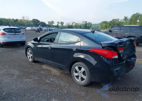 2013 Hyundai Elantra Gls/Limited from USA, damaged, VIN 5NPDH4AE6DH333355
